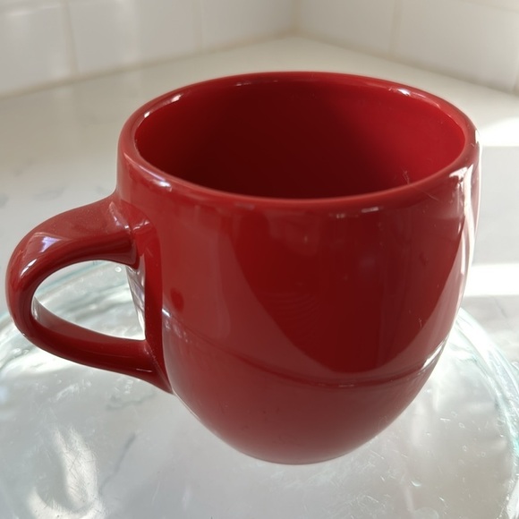 Starbucks Solid Red Coffee Mug 14 Oz (2005) - Picture 3 of 6